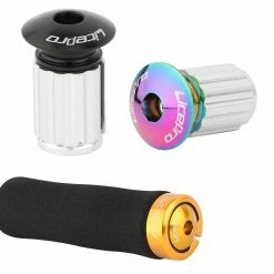 Unbranded Bike Handlebar End Grips, Road Mountain Bike Bar End Anti-slip Mountain Cycling -Bikes Shop 731367827 max