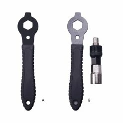 Unbranded Bicycle Crank Removal Tool Bike Crank Arm Remover Spanner Repair Tools Kit -Bikes Shop 731368030 max