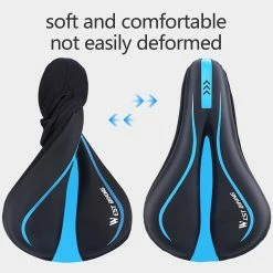 Unbranded Bike Saddle Cover, Silicone Padded Waterproof Bike For Seat Cover Improved Comfo 8 Unbranded Bike Saddle Cover, Silicone Padded Waterproof Bike For Seat Cover Improved Comfo -Bikes Shop 731368240 max