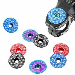 Unbranded Mountain Bike Cap Cover And Screws 1 1/8 Inch Bicycle Headset Top Cap & Bolt -Bikes Shop 731368300 max