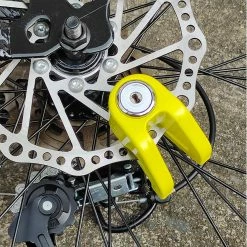 Unbranded Bike Scooter Mountain Road Mtb Cycling Rotor Disc Brake Wheel Lock With Keys -Bikes Shop 731368374 max