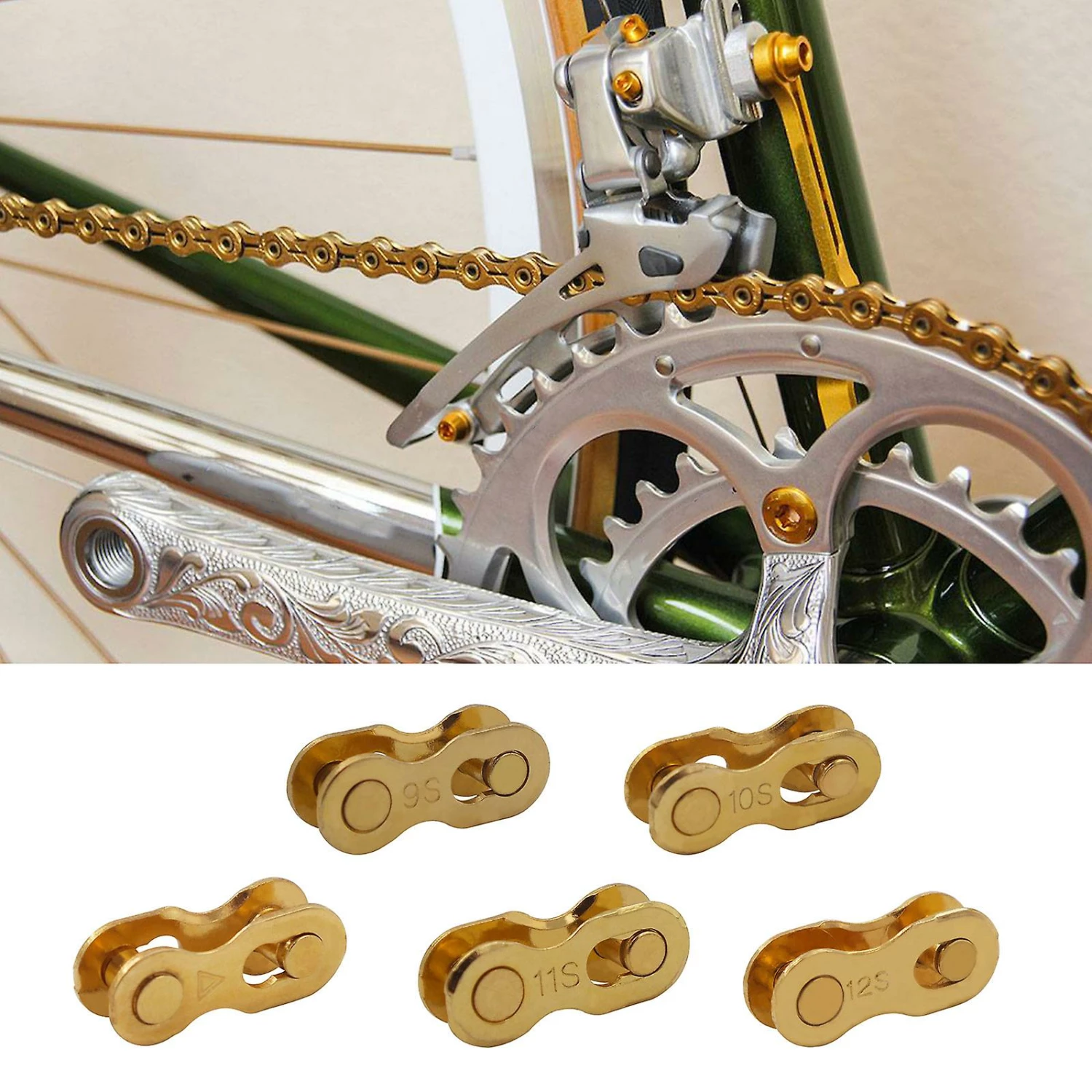 Unbranded 5 Pair Bicycle Missing Chain Link 6-7-8/9/10/11/12 Speed Chain Bike Chain Link 3 Unbranded 5 Pair Bicycle Missing Chain Link 6-7-8/9/10/11/12 Speed Chain Bike Chain Link - Image 3