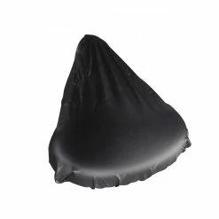 Unbranded Waterproof Bike Saddle-cover Black Bicycle Seat Rain Cover Bike Seat Cover