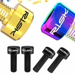 Unbranded 2pcs/lot M5x14mm Bicycle Stem Bolts For Titanium Alloy Mtb Mountain Bike Handle -Bikes Shop 731369724 max