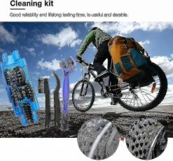 Luluzhu 4pcs Bike Cleaning Tool Set Bike Chain Dirt Clean -Bikes Shop 731587944 max