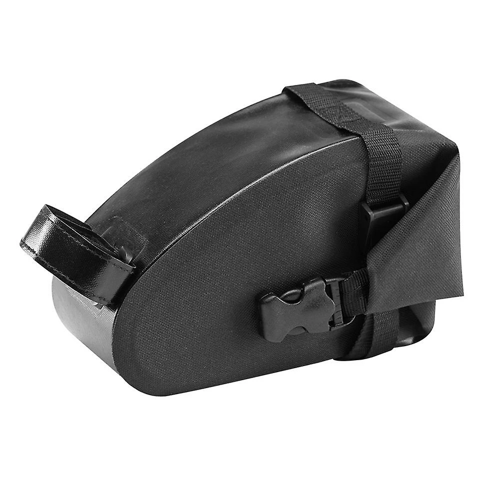 Unbranded Bike Saddle Bag Waterproof Large Capacity Buckle Install Cycling Bag For Bicycle 2 Unbranded Bike Saddle Bag Waterproof Large Capacity Buckle Install Cycling Bag For Bicycle - Image 2