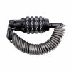 Luluzhu Bike Lock Cable, Portable Mini Bicycle Lock Security 4 Digit Resettable Combination Coiling Cable Lock For Baby Strollers, Suitcases And Laptop B