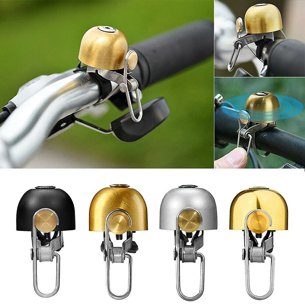 Farfi Retro Copper Bicycle Cycling Bell Alarm Handlebar Rings Horn Bike Accessories 2 Farfi Retro Copper Bicycle Cycling Bell Alarm Handlebar Rings Horn Bike Accessories - Image 2