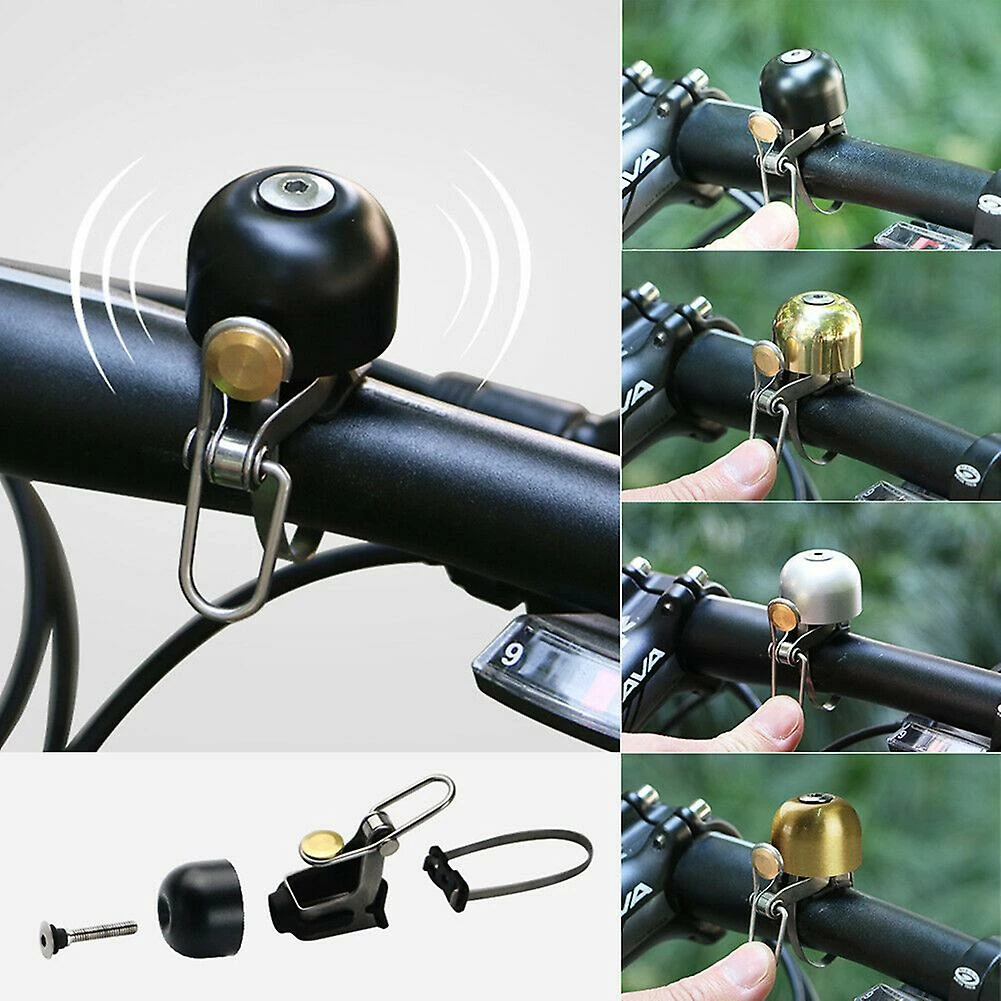 Farfi Retro Copper Bicycle Cycling Bell Alarm Handlebar Rings Horn Bike Accessories 4 Farfi Retro Copper Bicycle Cycling Bell Alarm Handlebar Rings Horn Bike Accessories - Image 4