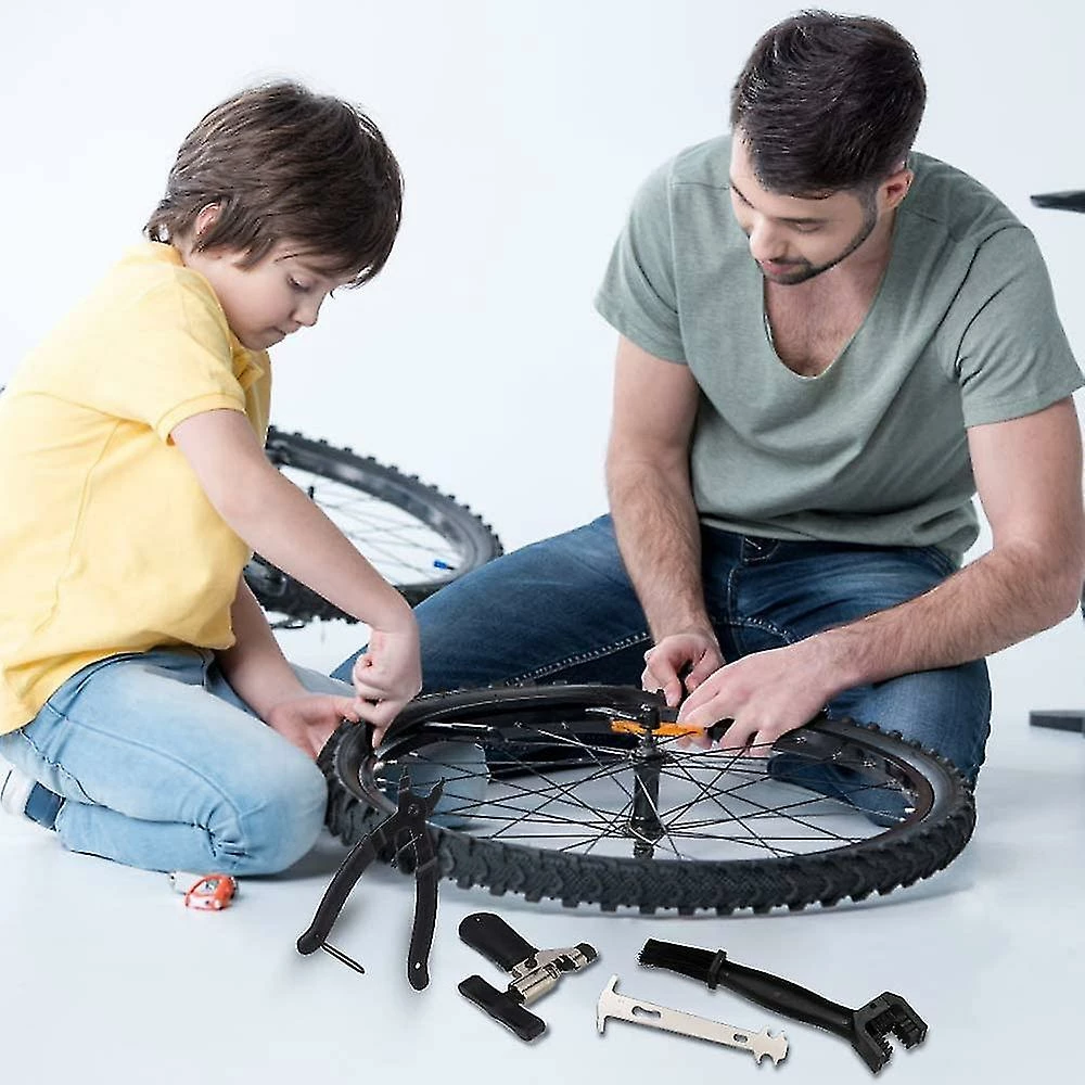 Unbranded Bike Chain Tool + Bike Link Pliers + Chain Checker + Bike Chain Quick Release Clips + Brush, Bike Chain Checker Tool 3 Unbranded Bike Chain Tool + Bike Link Pliers + Chain Checker + Bike Chain Quick Release Clips + Brush, Bike Chain Checker Tool - Image 3