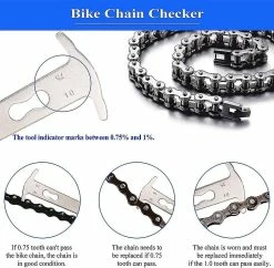 Unbranded Bike Chain Tool + Bike Link Pliers + Chain Checker + Bike Chain Quick Release Clips + Brush, Bike Chain Checker Tool 8 Unbranded Bike Chain Tool + Bike Link Pliers + Chain Checker + Bike Chain Quick Release Clips + Brush, Bike Chain Checker Tool -Bikes Shop 744059093 max