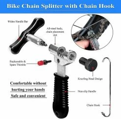 Unbranded Bike Chain Tool + Bike Link Pliers + Chain Checker + Bike Chain Quick Release Clips + Brush, Bike Chain Checker Tool 9 Unbranded Bike Chain Tool + Bike Link Pliers + Chain Checker + Bike Chain Quick Release Clips + Brush, Bike Chain Checker Tool -Bikes Shop 744059162 max
