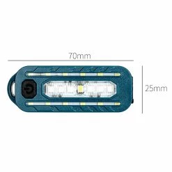 Unbranded Mini Led Flashlight Usb Rechargeable Bike Light Pocket Flashlight Keychain Lamp Bicycle Taillight F -Bikes Shop 745193258 max