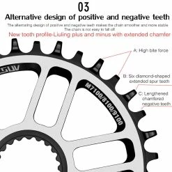 Unbranded 30t 32t 34t 36t 38t 40t-12 Speed Bike Chainring Narrow Wide Single Chainrin -Bikes Shop 756051056 max