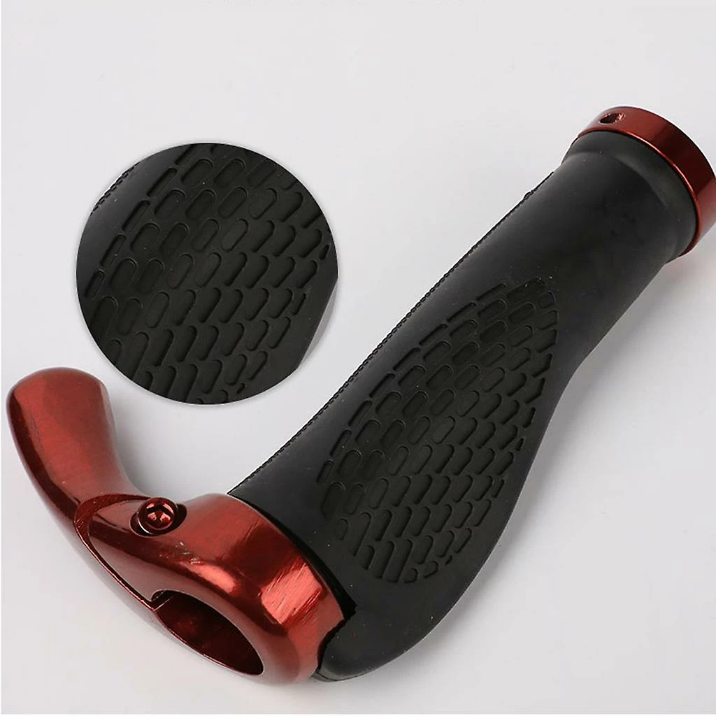 Unbranded Mountain Bike Handlebar Cover Aluminum Fiber City Mtb Bike Handle Grips 2 Unbranded Mountain Bike Handlebar Cover Aluminum Fiber City Mtb Bike Handle Grips - Image 2