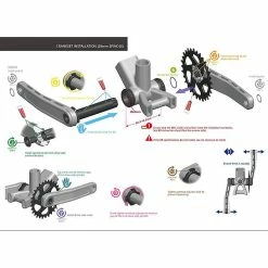 Unbranded 170mm Bike Crankset Mtb Bicycle Crank Arm Set For Mountain Bike -Bikes Shop 756051754 max