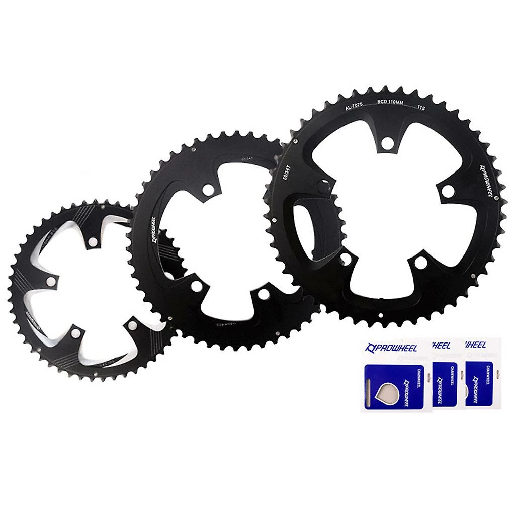 Unbranded Bike Chain Wheel, 34/39/50/53t 110bcd 130bcd Bike Single Speed Chainring 3 Unbranded Bike Chain Wheel, 34/39/50/53t 110bcd 130bcd Bike Single Speed Chainring - Image 3
