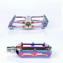 Unbranded Bicycle Pedal Mountain Bike Aluminum Alloy Palin Anti-slip Pedal -Bikes Shop 756052091 max