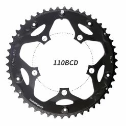 Unbranded Bike Chain Wheel, 34/39/50/53t 110bcd 130bcd Bike Single Speed Chainring