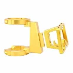 Unbranded Bike Front For Carrier Block Bracket Front Rack Mount Cycling Bag Front Bracket