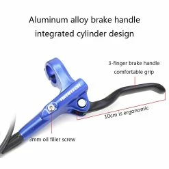 Unbranded Hydraulic Disc Brakes Mountain Bike Sets Mtb Front & Rear Set For Mtb -Bikes Shop 756053049 max