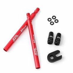 Unbranded Bike Presta For Valve Extender Set,60mm 80mm,aluminum Alloy,black Gold Red Silve -Bikes Shop 756053152 max