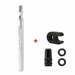 Unbranded Bike Presta For Valve Extender Set,60mm 80mm,aluminum Alloy,black Gold Red Silve