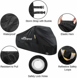 Luluzhu Bike Cover Outdoor Waterproof Bicycle Covers With Lock Hole -Bikes Shop 756260627 max