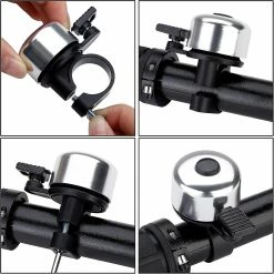 Pxcl Bike Bell Aluminum Bike Bell(silver) -Bikes Shop 756815673 max