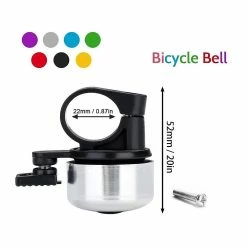 Pxcl Bike Bell Aluminum Bike Bell(silver) -Bikes Shop 756815993 max