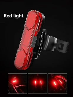Nicego Led Usb Rechargeable Bike Bicycle Cycling Tail Rear Light Safety Warning Bicycle Lights Bicycle Accessories -Bikes Shop 759182520 max