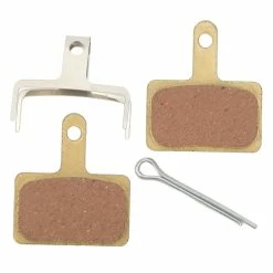 Unbrand 2 Pairs Mountain Bike Disc Brake Pads Semi Metal Resin Bicycle Hydraulic Brake Pads With Spring Pins For Riding Cycling -Bikes Shop 762921635 max
