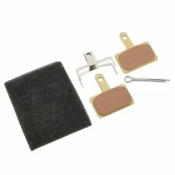 Unbrand 2 Pairs Mountain Bike Disc Brake Pads Semi Metal Resin Bicycle Hydraulic Brake Pads With Spring Pins For Riding Cycling -Bikes Shop 762921792 max