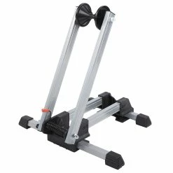 Unbranded Bicycle Plugin Parking Rack Portable Dualpole Mountain Bike Support Frame Riding Supply