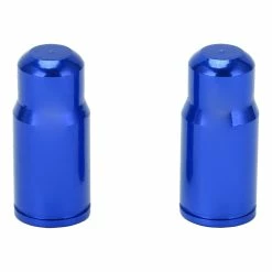 Unbranded 1 Pair Presta Valve Caps Bicycle Valve Cover Aluminum Alloy Bike Tire Valve Caps Dust Covers For Mountain Road Bike