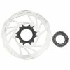 Unbranded 140mm Mountain Bike Disc Brake Rotor Stainless Steel Alloy Hollowed Bike Centerlock Disc Rotor For Cycling Riding