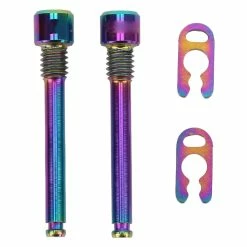Unbranded Mountain Bike Disc Brake Screw Titanium Alloy Disc Caliper Brake Fixing Screws For Mountain Bikes