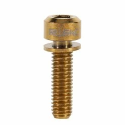 Unbranded 6 Pieces Mountain Bike M5 X 18mm Titanium Stem Bolts Screw With Washer() -Bikes Shop 768533734 max