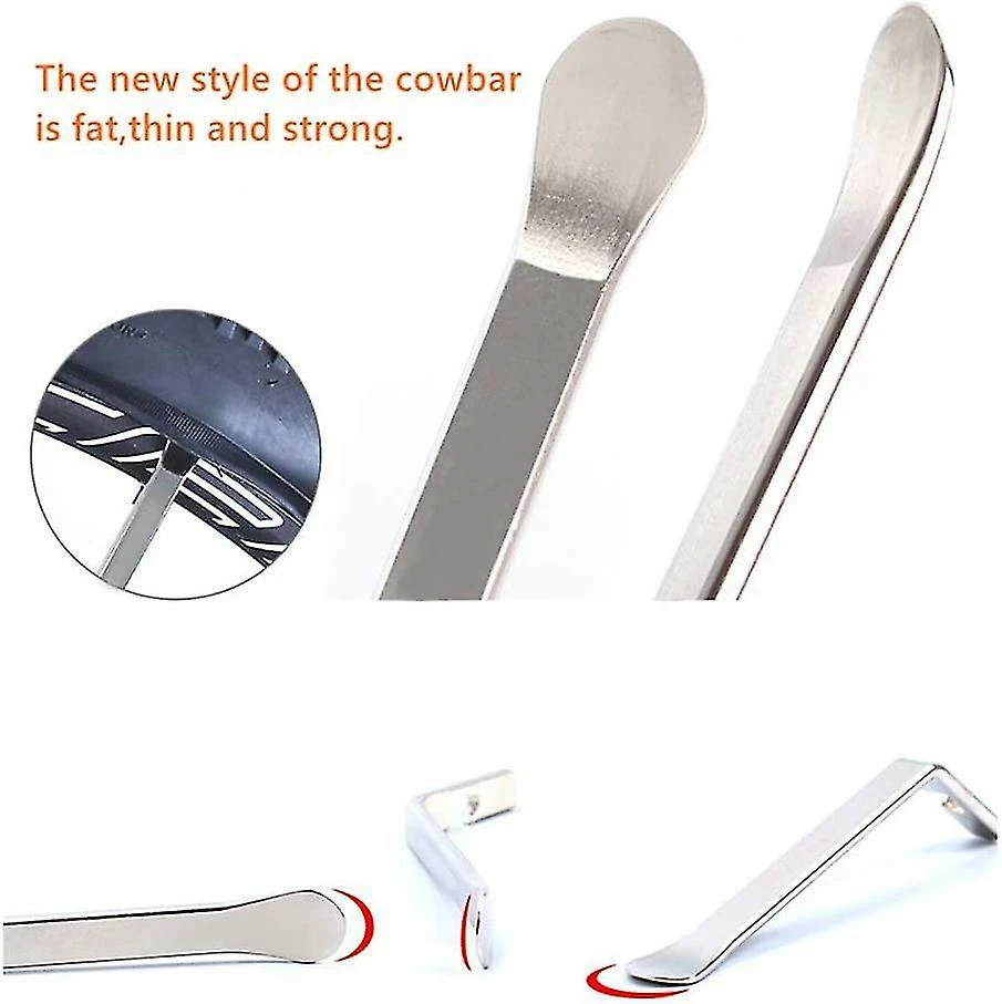 Nw 1776 4pcs Metal Lever Tire Lever Shovel Tire Lever Bike Tire Tools Hooks Tire Bikes Metal Removal Tool Levers Puncture Repair Replacement 5 Nw 1776 4pcs Metal Lever Tire Lever Shovel Tire Lever Bike Tire Tools Hooks Tire Bikes Metal Removal Tool Levers Puncture Repair Replacement - Image 5