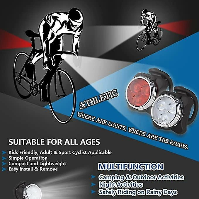 Nw 1776 Bike Light ,super Bright Usb Rechargeable Bicycle Lights, Waterproof Mountain Road Bike Lights 5 Nw 1776 Bike Light ,super Bright Usb Rechargeable Bicycle Lights, Waterproof Mountain Road Bike Lights - Image 5