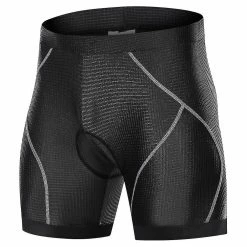 Nw 1776 Men Bike Padded Shorts With Anti-slip Leg Grips Cycling 3d Padded Underwear Bicycle Padding Riding Shorts - Grey/l -Bikes Shop 769033543 max