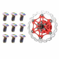 Sfygv M5 Bike Disc Brake Rotor Fastening Screw 12pcs Road Bike Fastening Screw -Bikes Shop 769247120 max