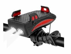 Unbranded 4 In 1 Bike Usb Recharable Ycle 130 Decibel 4000ma Bike S Set With Bank Ycle Mobile Ph H Ycle Horn