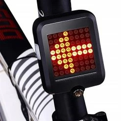 Unbranded Ycle Usb Charging Flashing Automatic Turn Signal Mountain Bike Accessories