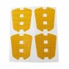 Unbranded 4 Pcs Bicycle Spoke Reflective Stickers Warning Safety Strips Bike Accessories