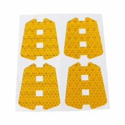 Unbranded 4 Pcs Bicycle Spoke Reflective Stickers Warning Safety Strips Bike Accessories -Bikes Shop 776473655 max