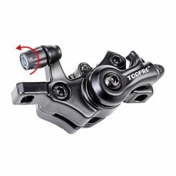Unbranded Mechanical Disc Brake Calipers With Resin Pads Road Bike Line Pulling Disc Brake Cycling Sports Bicycle Modification -Bikes Shop 776474644 max