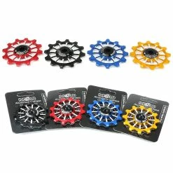 Unbranded 12t Positive Negative Bicycle Derailleur Guide Wheel Ceramic Bearing Mtb Road Bike Pulley For Jockey Wheel -Bikes Shop 776474785 max