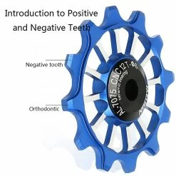 Unbranded 12t Positive Negative Bicycle Derailleur Guide Wheel Ceramic Bearing Mtb Road Bike Pulley For Jockey Wheel -Bikes Shop 776474854 max