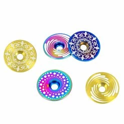 Unbranded Lightweight For Titanium Alloy Bicycle Headset Cap + M6*30mm Bike Headset Stem Bolt Screw -Bikes Shop 776474919 max